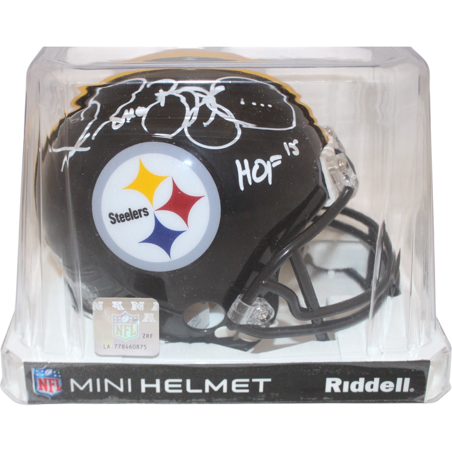 Jerome Bettis Pittsburgh Steelers Signed VSR4 Mini Helmet HOF