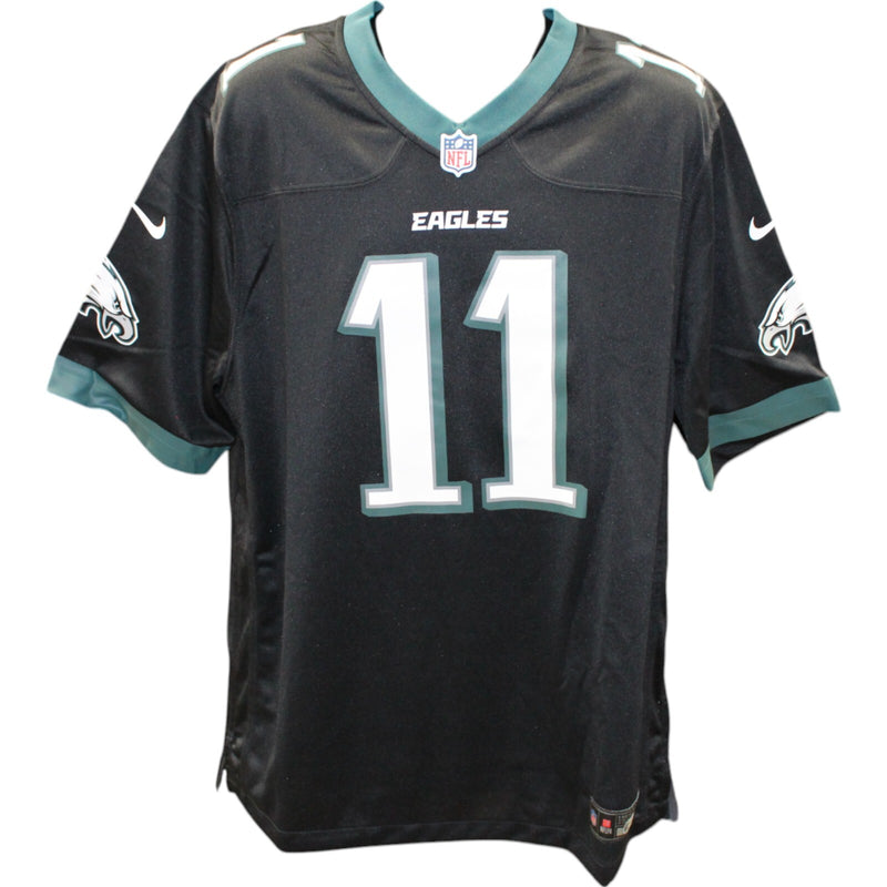 AJ Brown Signed Philadelphia Eagles Nike Black Jersey