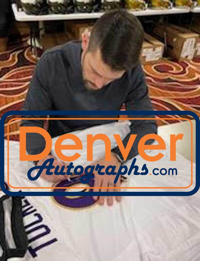 Justin Tucker Autographed Baltimore Ravens Custom White Jersey