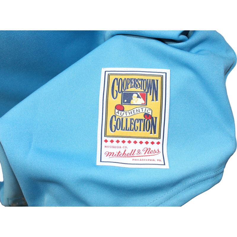 Ozzie Smith Signed St. Louis Cardinals Mitchell & Ness Blue Jersey HOF 02