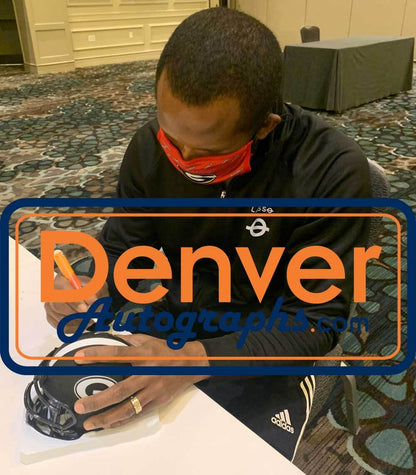 Champ Bailey Autographed Georgia Bulldogs Eclipse Mini Helmet