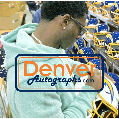 LaDainian Tomlinson Signed San Diego Chargers Full Size Throwback Helmet