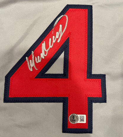 Manny Ramirez Autographed Custom Boston Red Sox Jersey (BAS COA)