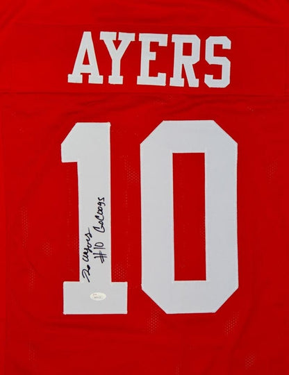 Demarcus Ayers Signed Houston Red Custom Jersey - "Go Coogs"