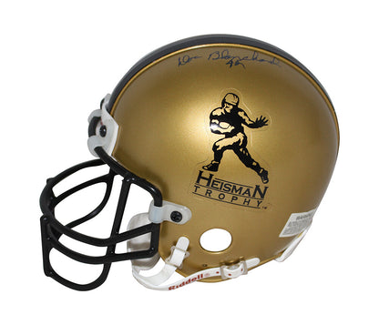 Glenn Davis & Doc Blanchard Signed Heisman Mini Helmet