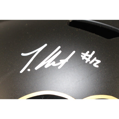 Travis Hunter Colorado Buffaloes Autographed Full Size Replica Helmet