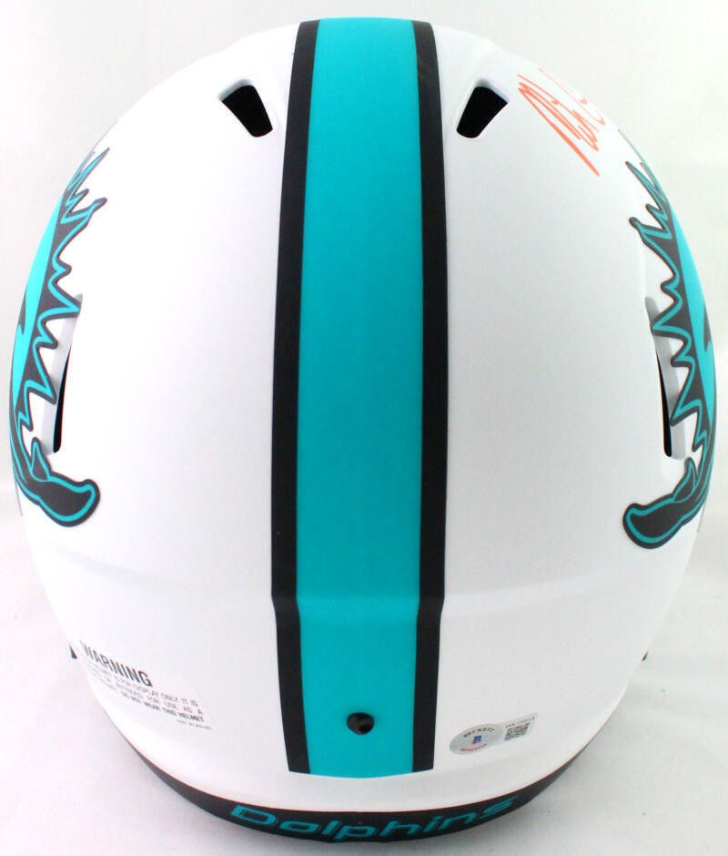 Mike Gesicki Signed Miami Dolphins Lunar Speed Full Size Helmet