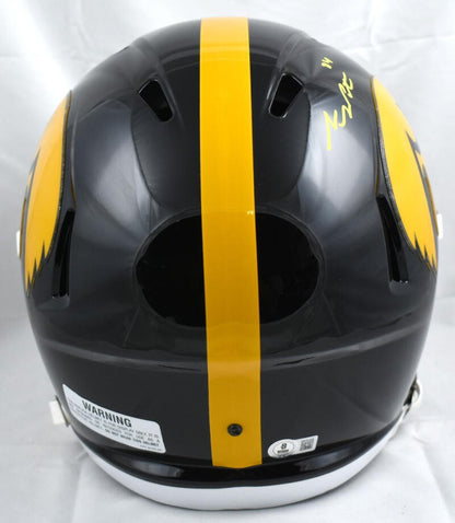 Sam LaPorta Signed Iowa Hawkeyes Full Size Speed Replica Helmet