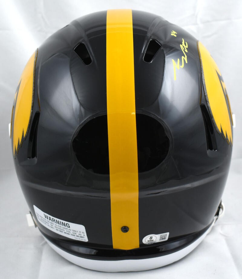 Sam LaPorta Signed Iowa Hawkeyes Full Size Speed Replica Helmet