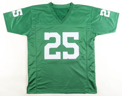 LeSean McCoy Signed Philadelphia Eagles Kelly Green Custom Jersey