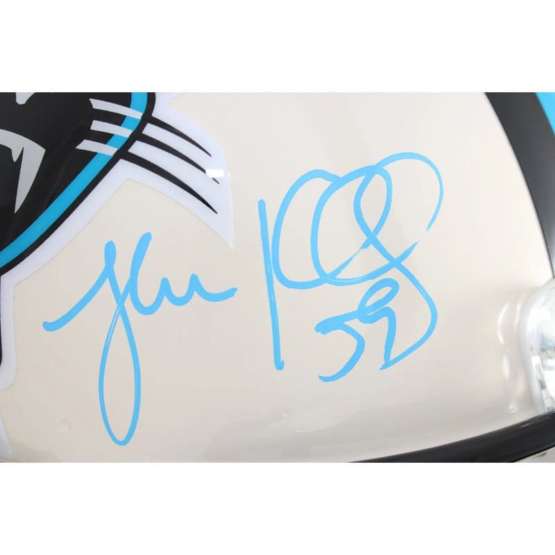 Luke Kuechly Signed Carolina Panthers Proline Retro Helmet
