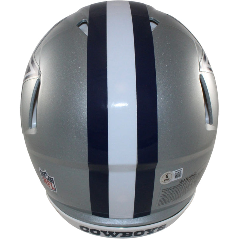 Dak Prescott Dallas Cowboys Autographed Full Size Authentic Helmet (BAS)