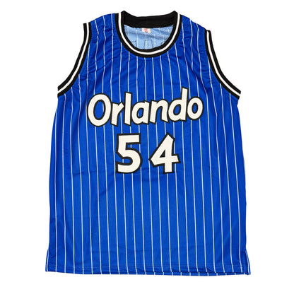 Horace Grant Orlando Magic Signed Custom Basketball Jersey (JSA)