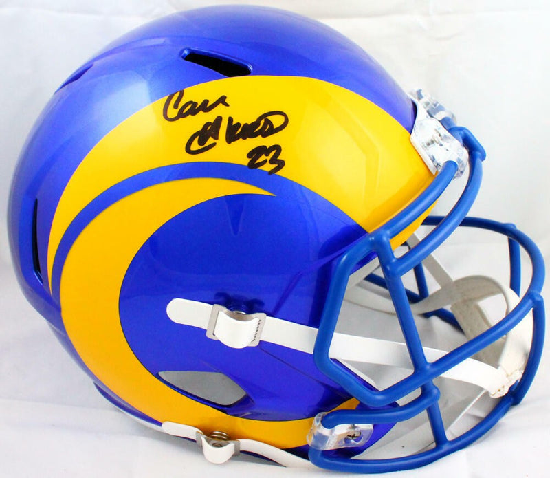 Cam Akers Signed Los Angeles Rams Full Size Speed Replica Helmet
