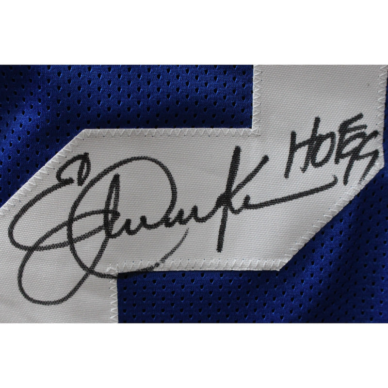 Eric Dickerson Autographed Custom Football Jersey