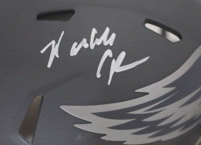 Randall Cunningham Signed Philadelphia Eagles Slate Mini Helmet