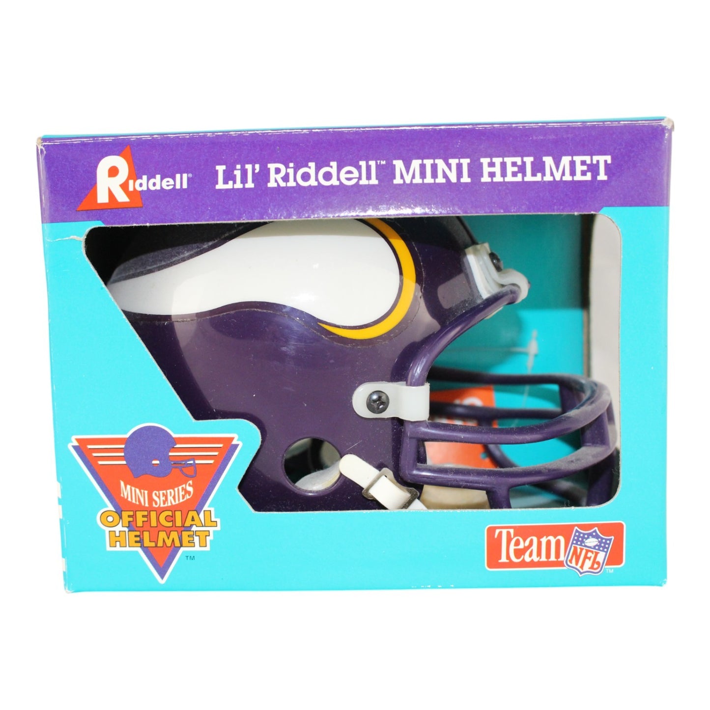 Minnesota Vikings VSR4 Throwback Replica Mini Helmet (1983-2001)