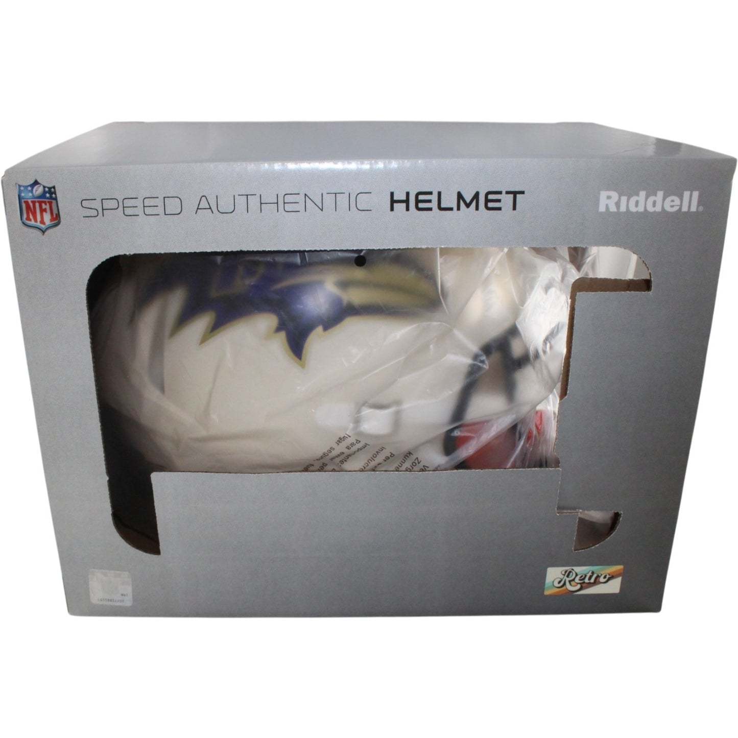 Ray Lewis Signed Baltimore Ravens Authentic Throwback Helmet