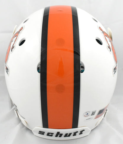 Barry Sanders Autographed Oklahoma State Cowboys Full Size Authentic Helmet