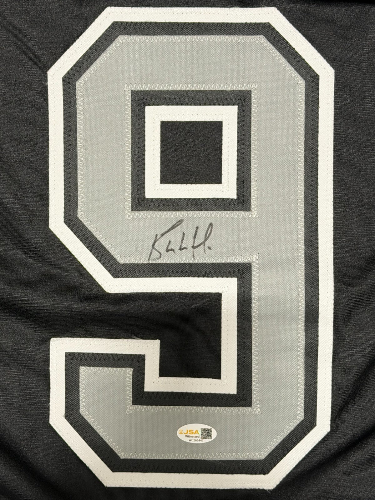 Bernie Nicholls Signed Los Angeles Kings Custom Jersey