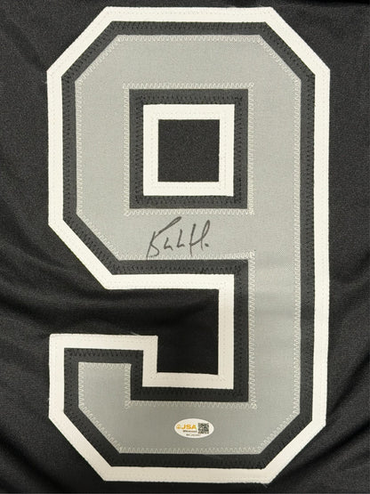Bernie Nicholls Signed Los Angeles Kings Custom Jersey