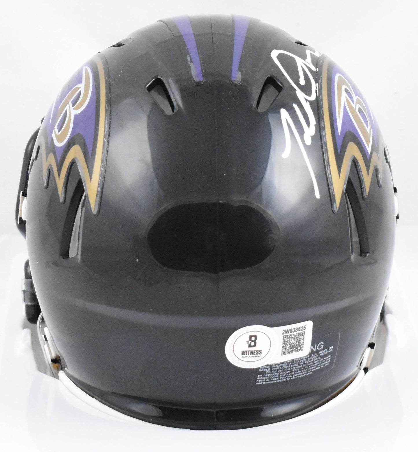 Terrell Suggs Signed Baltimore Ravens Speed Mini Helmet