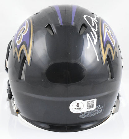 Terrell Suggs Signed Baltimore Ravens Speed Mini Helmet
