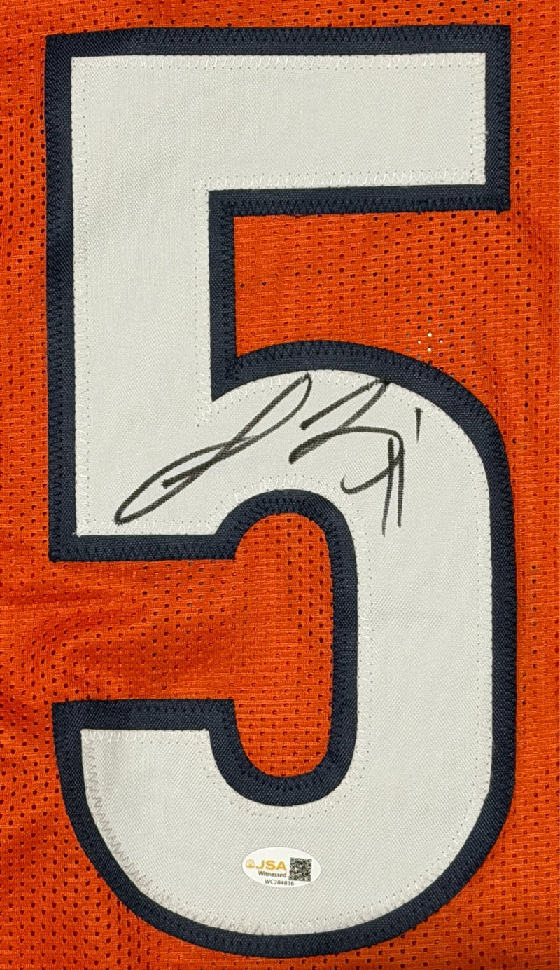 Lance Briggs Chicago Bears Autographed Custom Jersey JSA