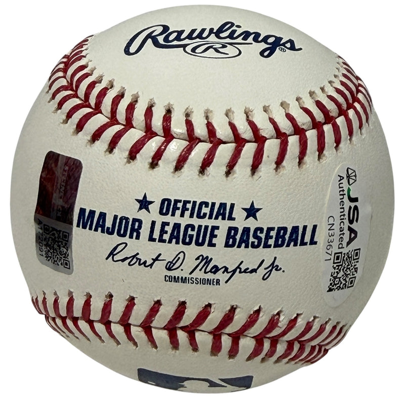 David Bednar Signed "Renegade" Official Major League Baseball