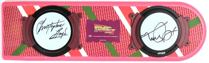 Michael J. Fox & Christopher Lloyd Signed Back to the Future Hoverboard