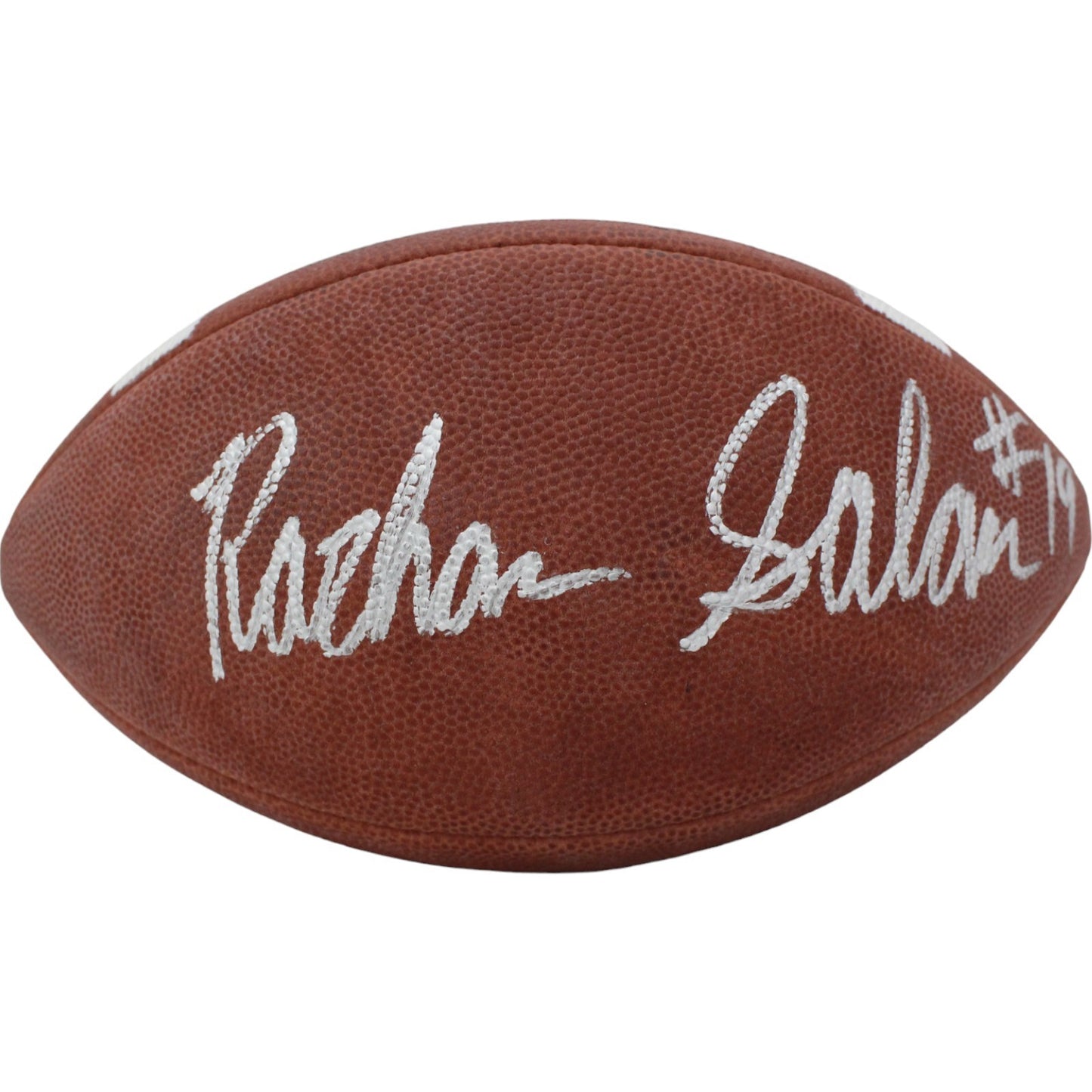 Rashaan Salaam Signed Colorado Buffaloes Wilson Leather 1001 Football