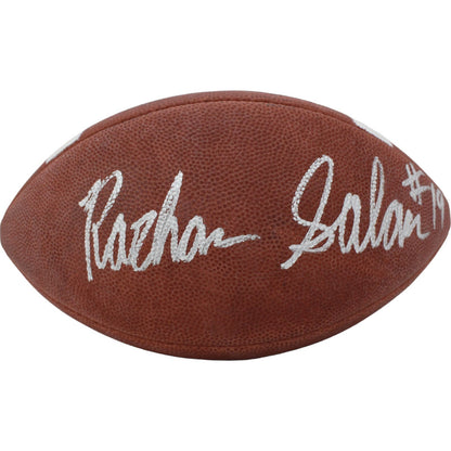 Rashaan Salaam Signed Colorado Buffaloes Wilson Leather 1001 Football