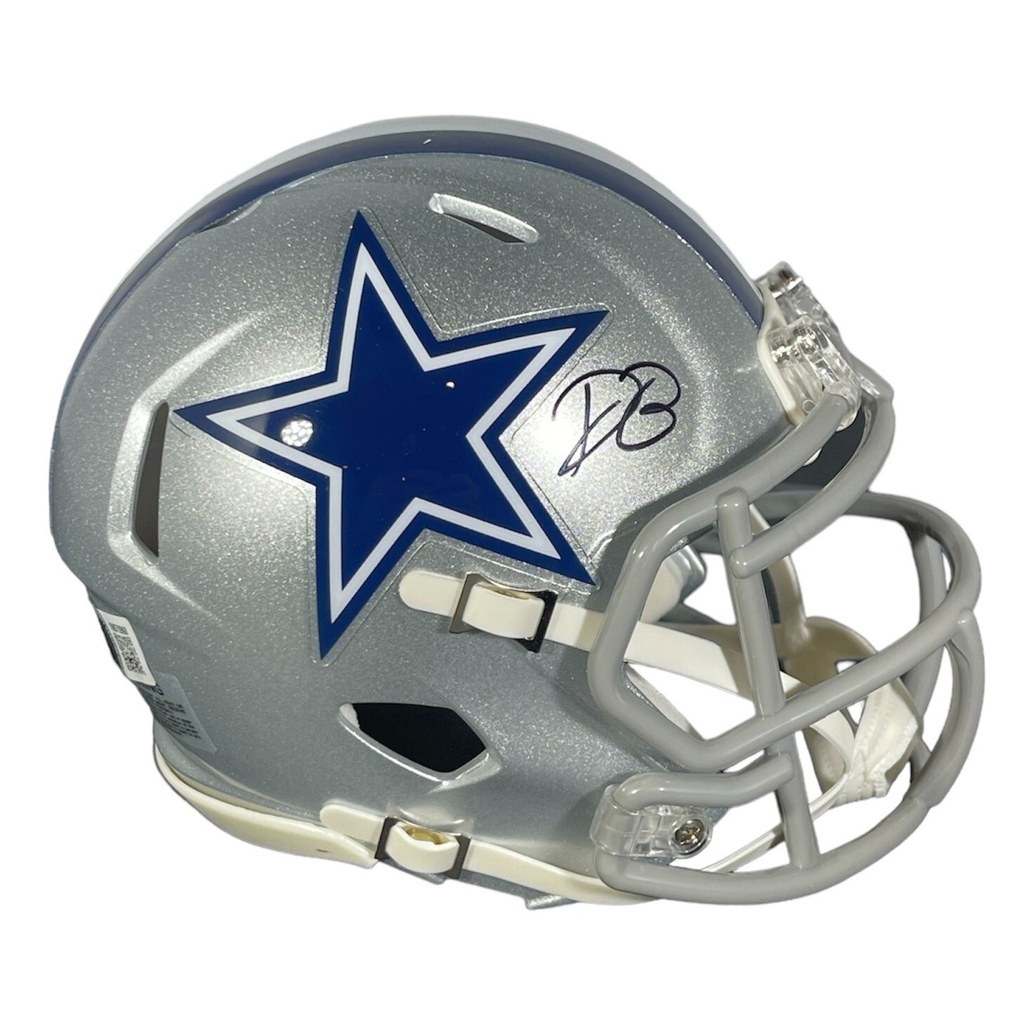 Daron Bland Signed Dallas Cowboys Speed Mini Helmet Beckett Witnessed
