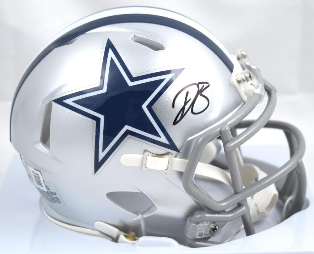 DaRon Bland Signed Dallas Cowboys Speed Mini Helmet