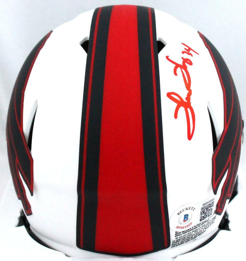 Thurman Thomas Signed Buffalo Bills Lunar Speed Mini Helmet