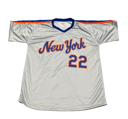 Ray Knight New York Mets Signed Custom Jersey (1986 WS MVP) BAS