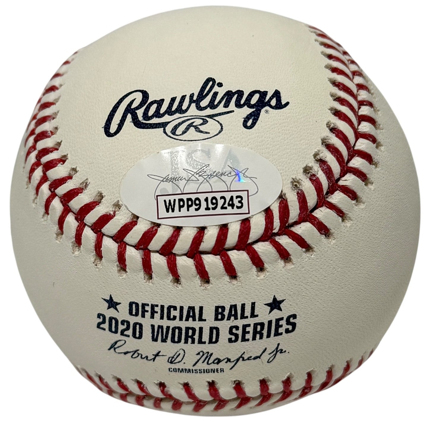 Randy Arozarena Signed 2020 World Series Baseball w/ Inscriptions