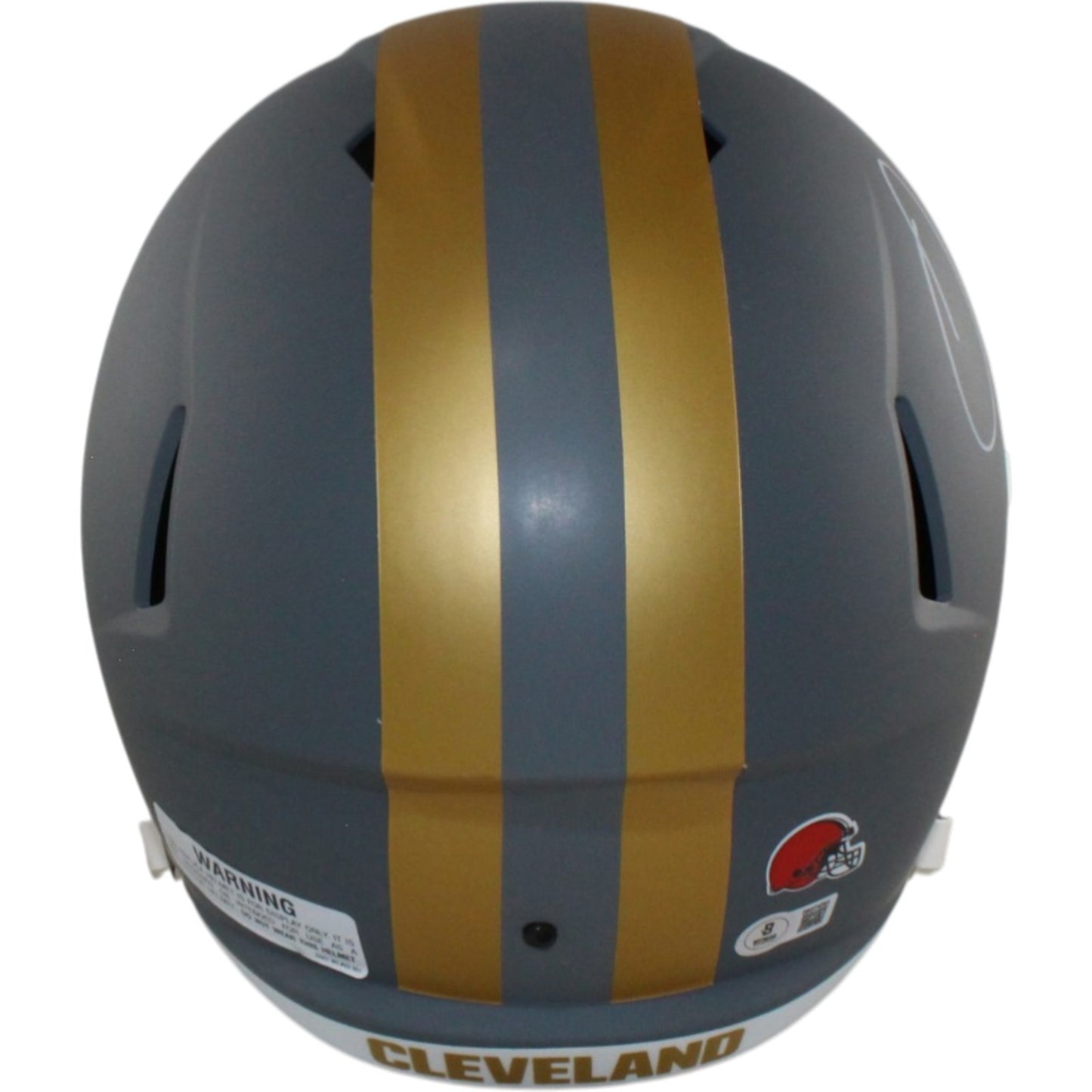 Quinshon Judkins Signed Cleveland Browns Full Size Slate Replica Helmet