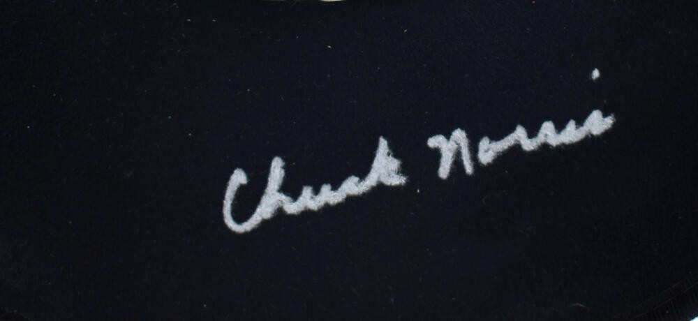 Chuck Norris Signed Black Pigalle Cowboy Hat