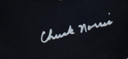 Chuck Norris Signed Black Pigalle Cowboy Hat