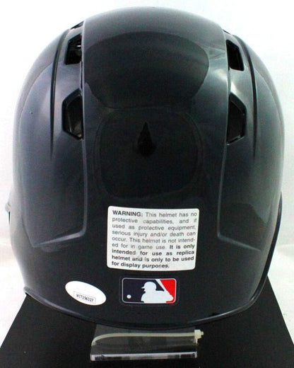 Charlie Sheen Signed Cleveland Indians Replica Batting Helmet