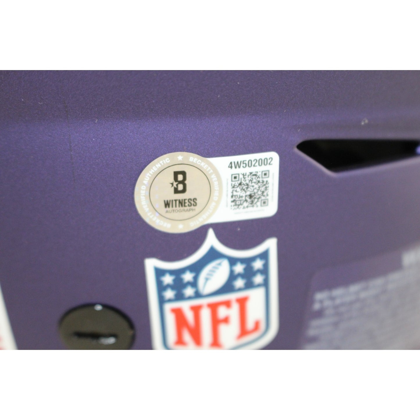 Derrick Henry Signed Baltimore Ravens 2024 Alternate SpeedFlex Helmet