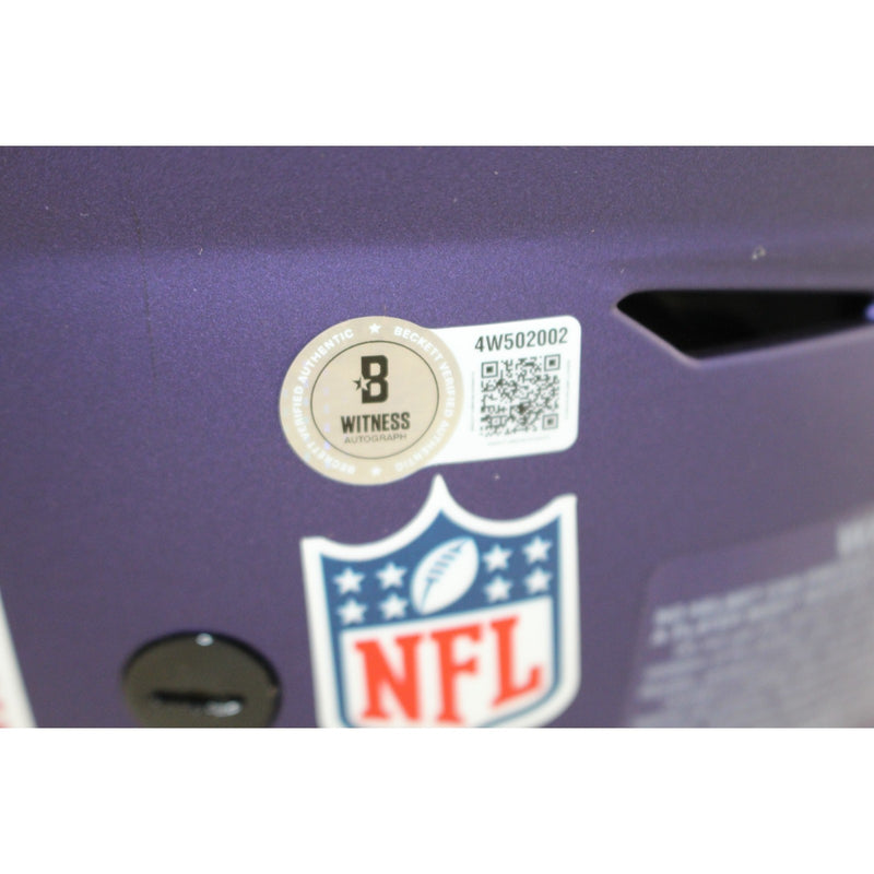 Derrick Henry Signed Baltimore Ravens 2024 Alternate SpeedFlex Helmet
