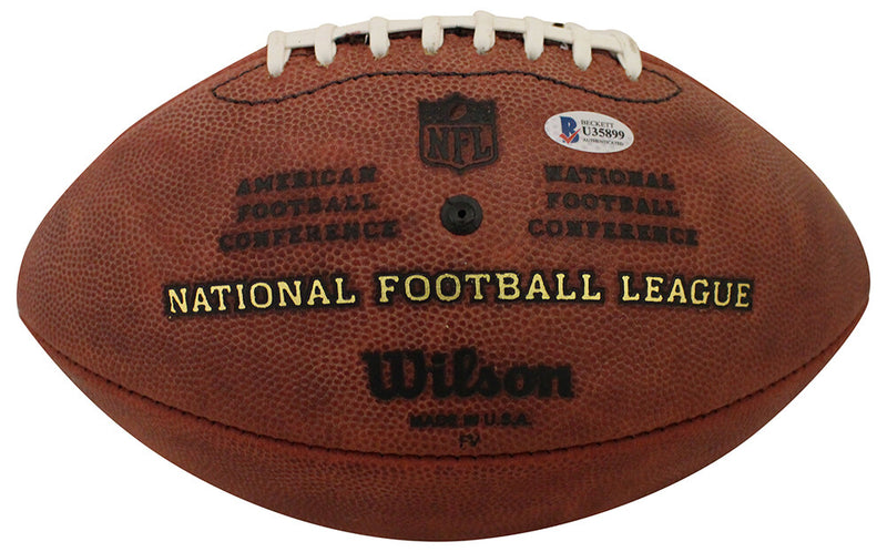 Julius Thomas Autographed Denver Broncos Team Issued Official Football