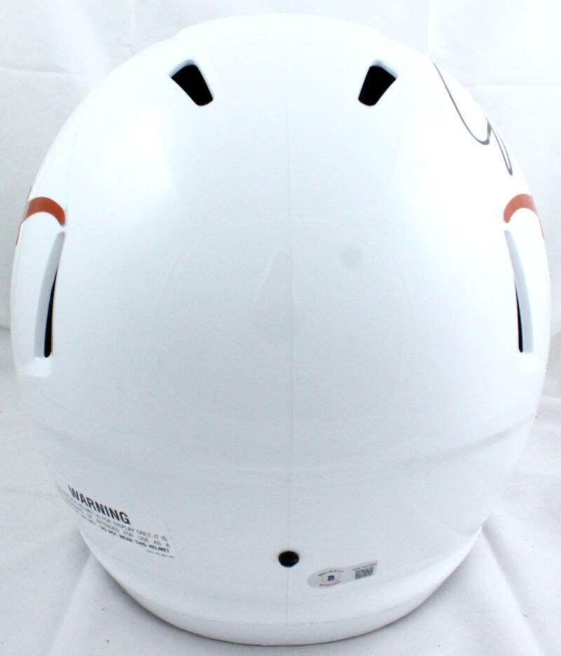 Joseph Ossai Signed Texas Longhorns Full Size Speed Helmet
