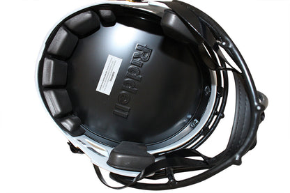 Kurt Warner Signed Los Angeles Rams Full Size Speed Lunar Replica Helmet