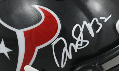 David Montgomery Signed Houston Texans Speed Mini Helmet