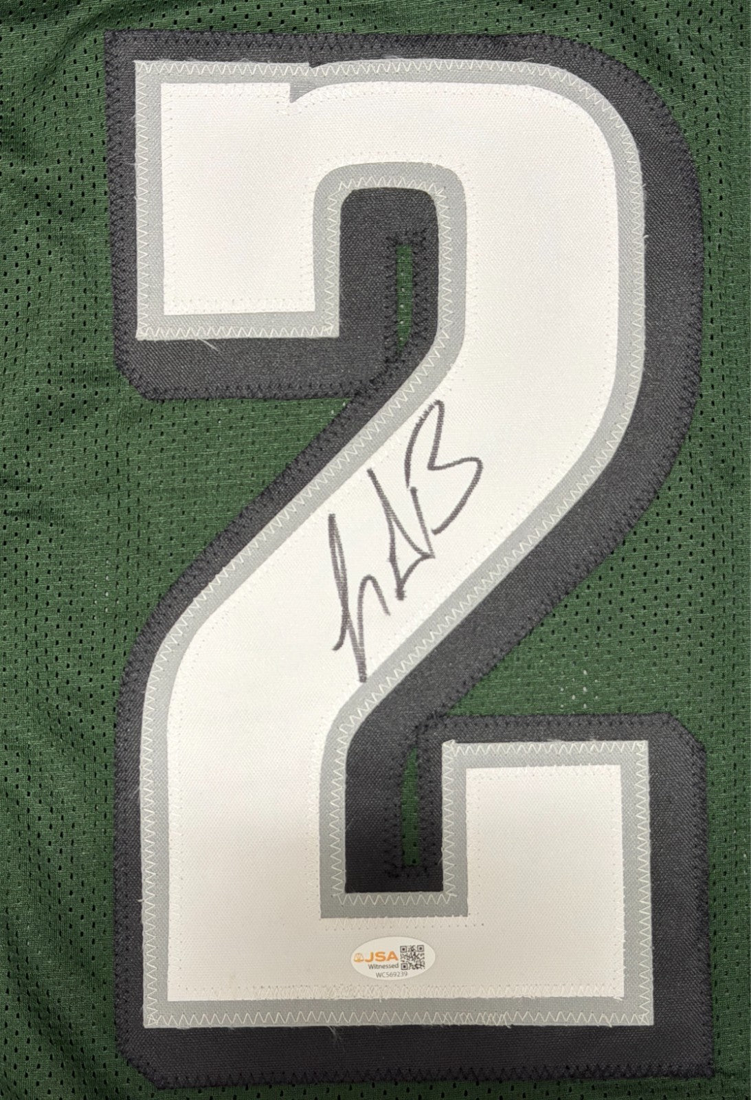 LeGarrette Blount Philadelphia Eagles Signed Custom Jersey JSA