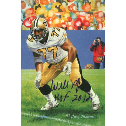 2012 Hall of Fame Multi-Signed Goal Line Art Card Set