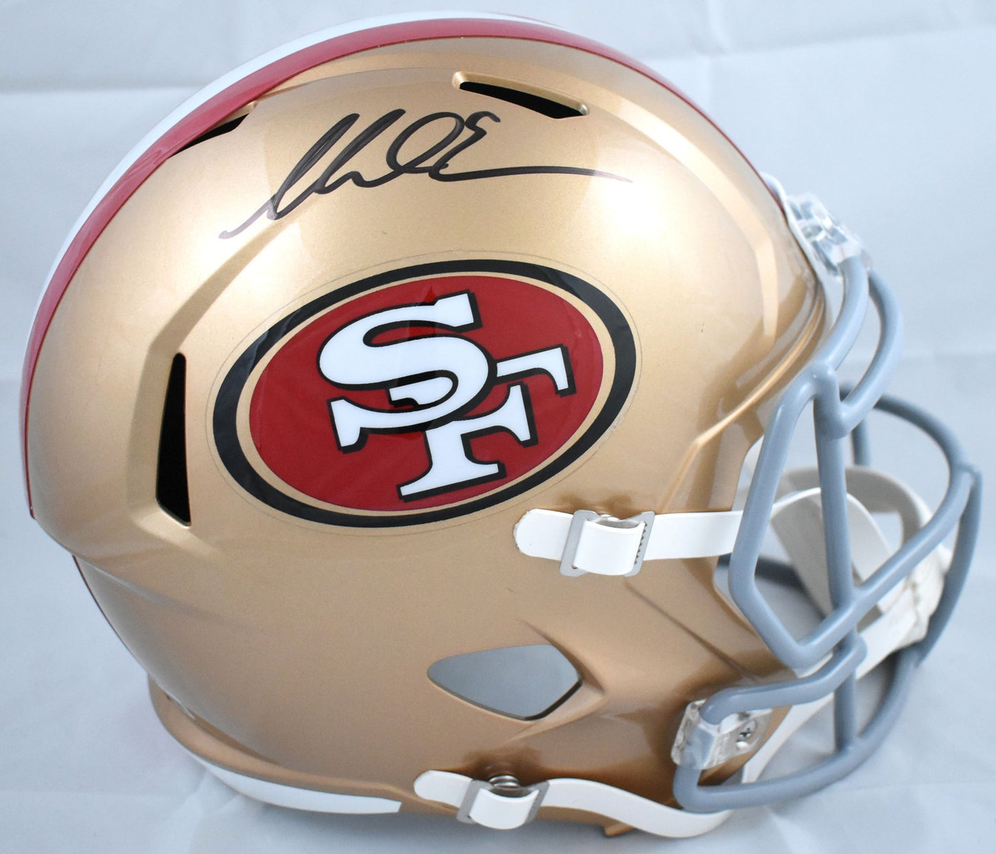 Mike Evans Signed San Francisco 49ers Full Size Replica Helmet